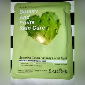 💚 Sadoer 🌵 Succulent Cactus Soothing Facial Mask - Juicy Pack! ⭐️